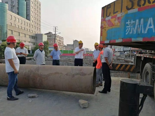 大慶路改造劉志明市長視察1